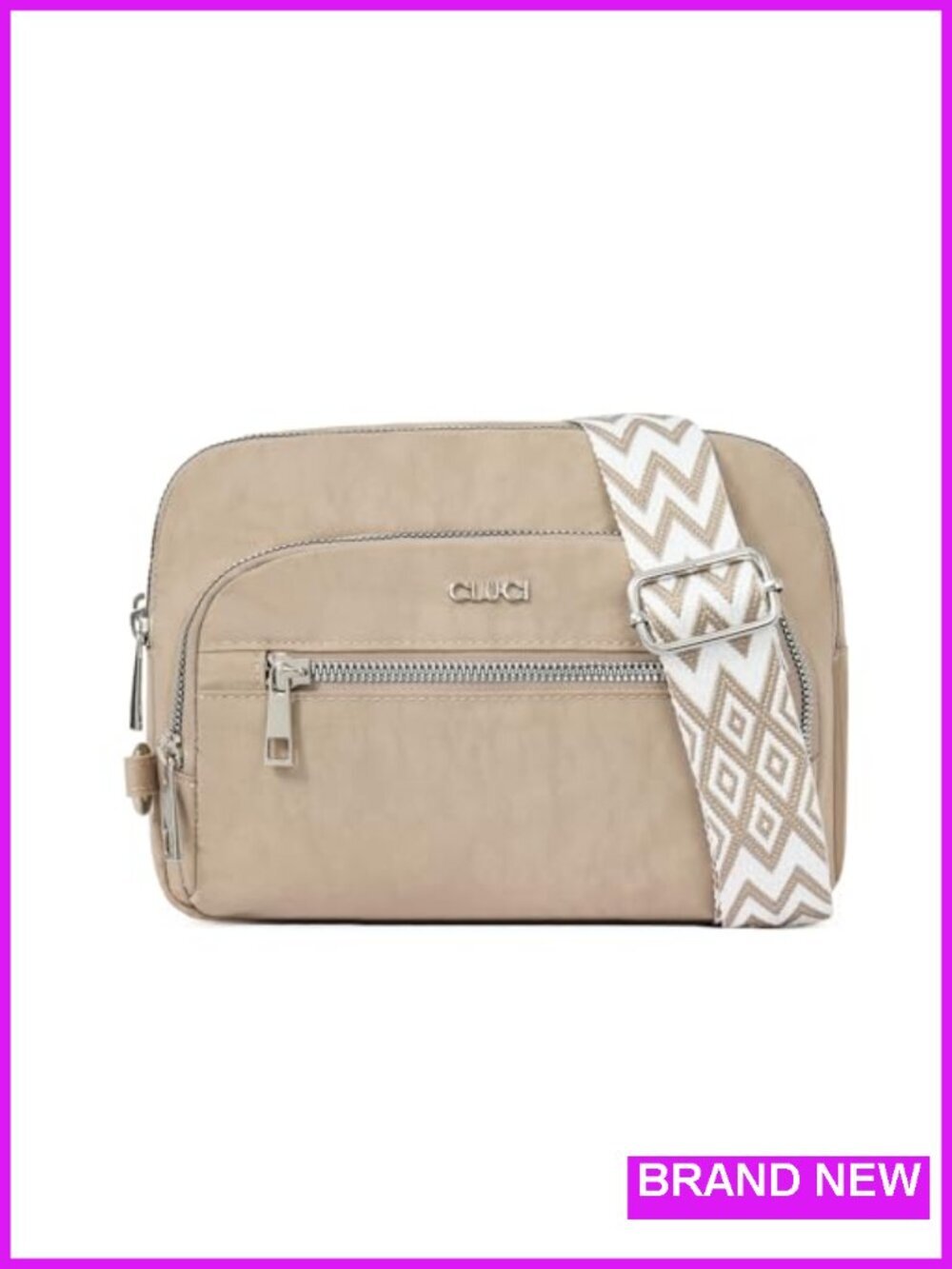 Anti Theft Crossbody Bag RFID Nylon Travel Small Purse Belt Bag